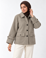 Short Woolen Blazer/  بليزر جوخ قصير