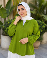 بلوزة سادة